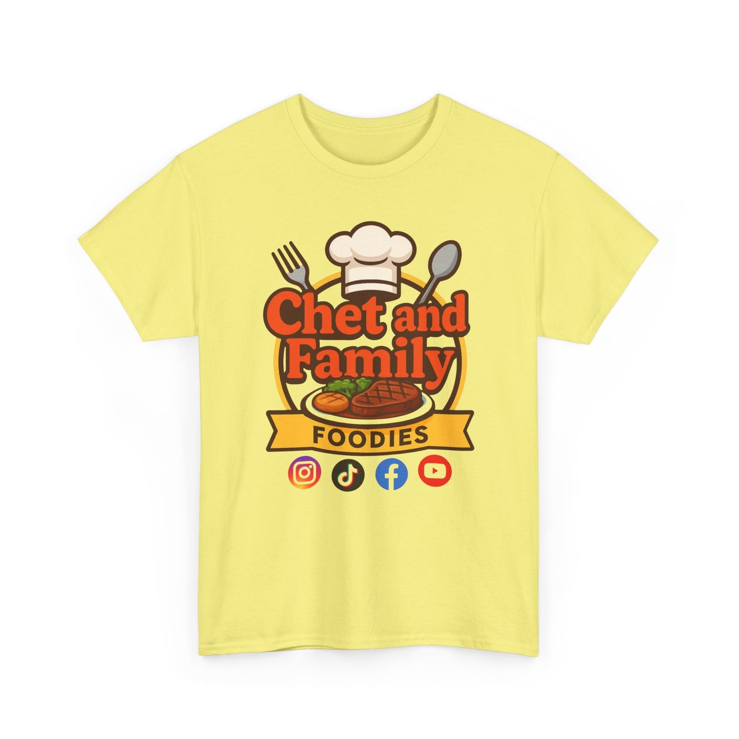Chet and Family Foodies Tee