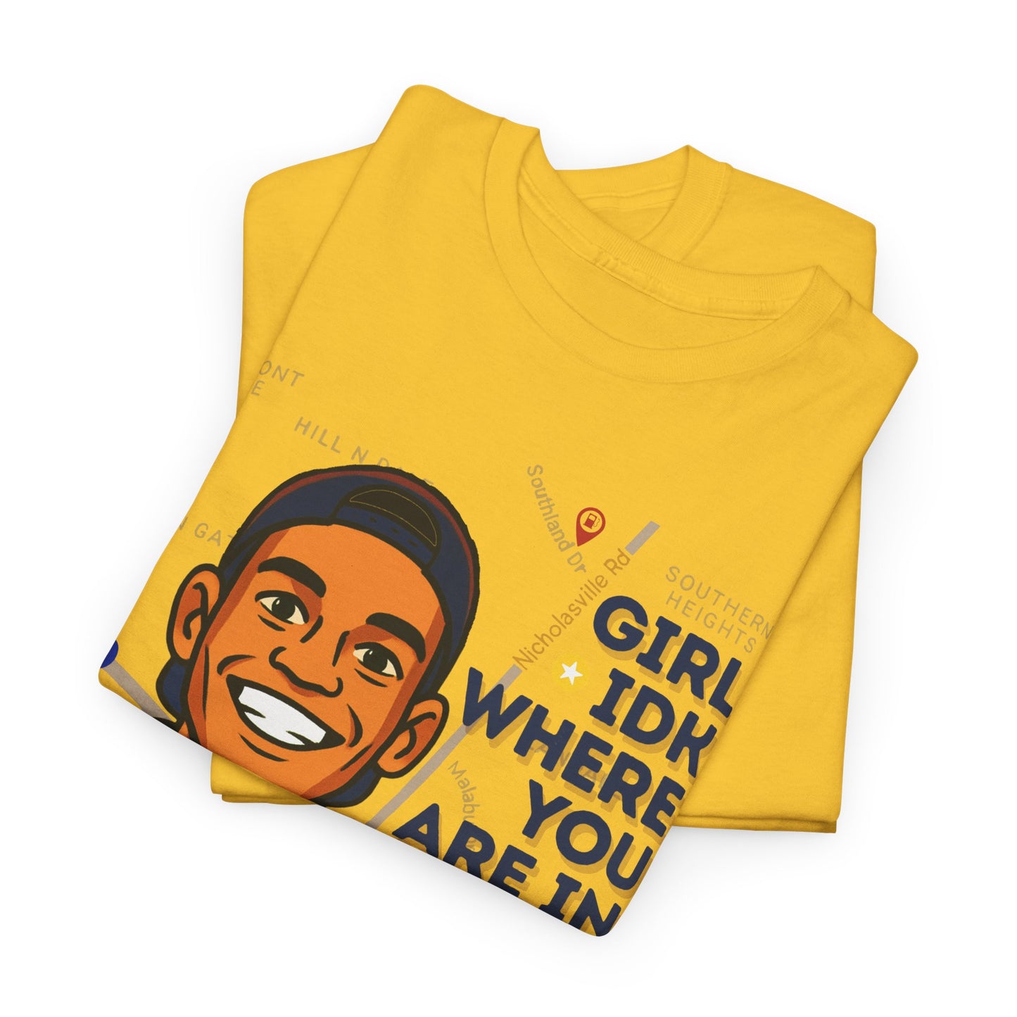 GreatbatchofCookies Girl Idk Where You Are In Town #1 | Lexington Kentucky Tee (Extended Sizes/Colors)