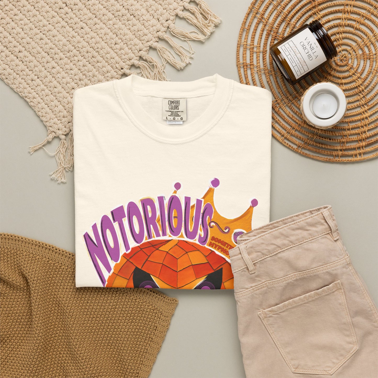 Notorious B.O.O. T-shirt | Halloween Jack-o'-Lantern Design