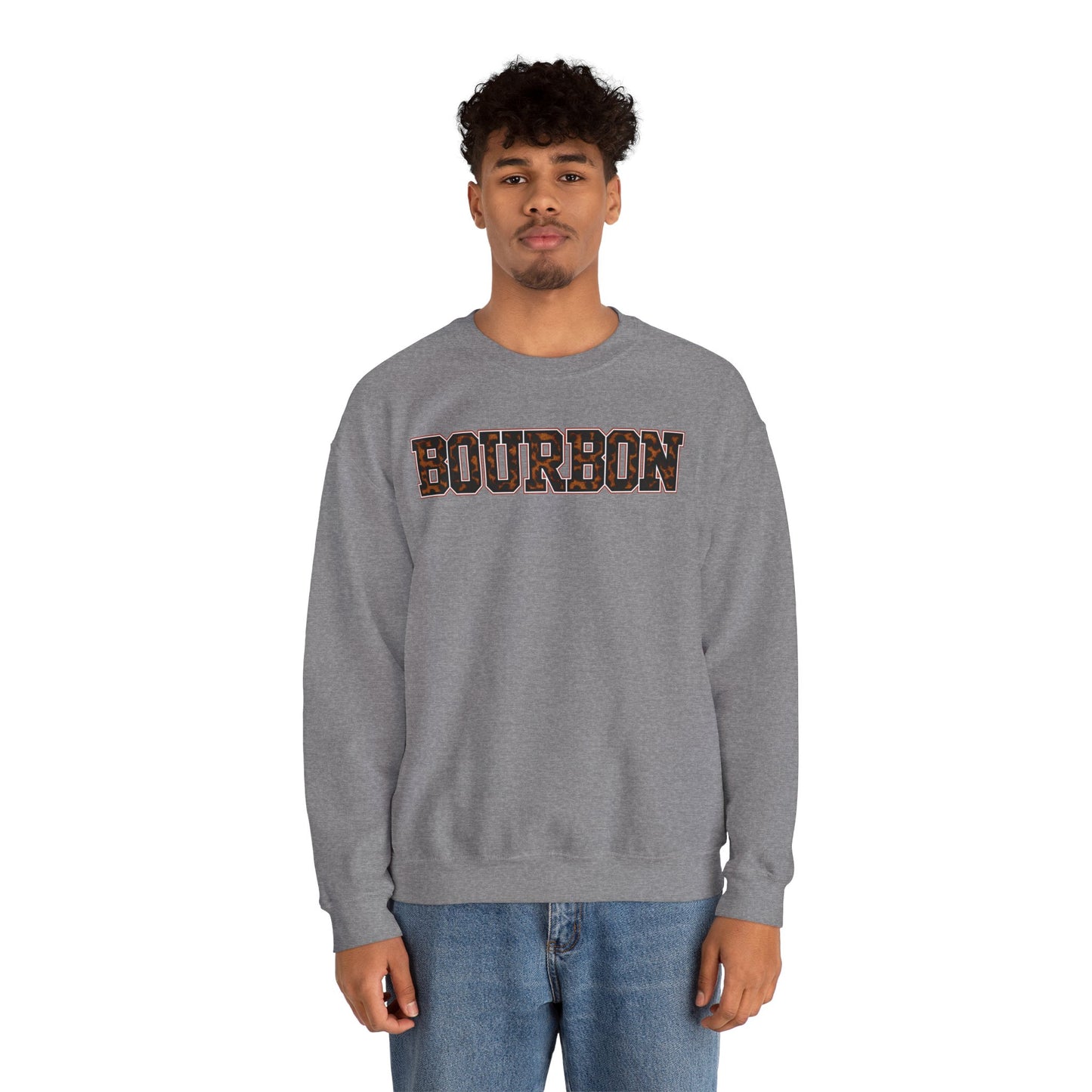 Bourbon County Leopard Print Crewneck