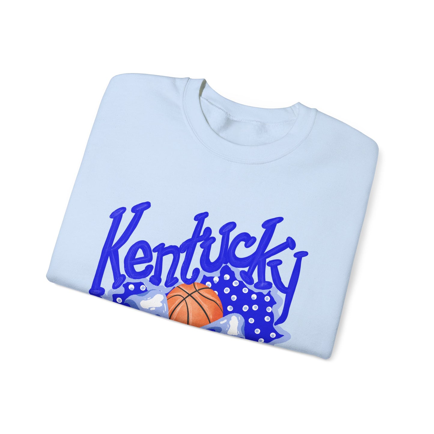 Basketball and Bows Kentucky Crewneck