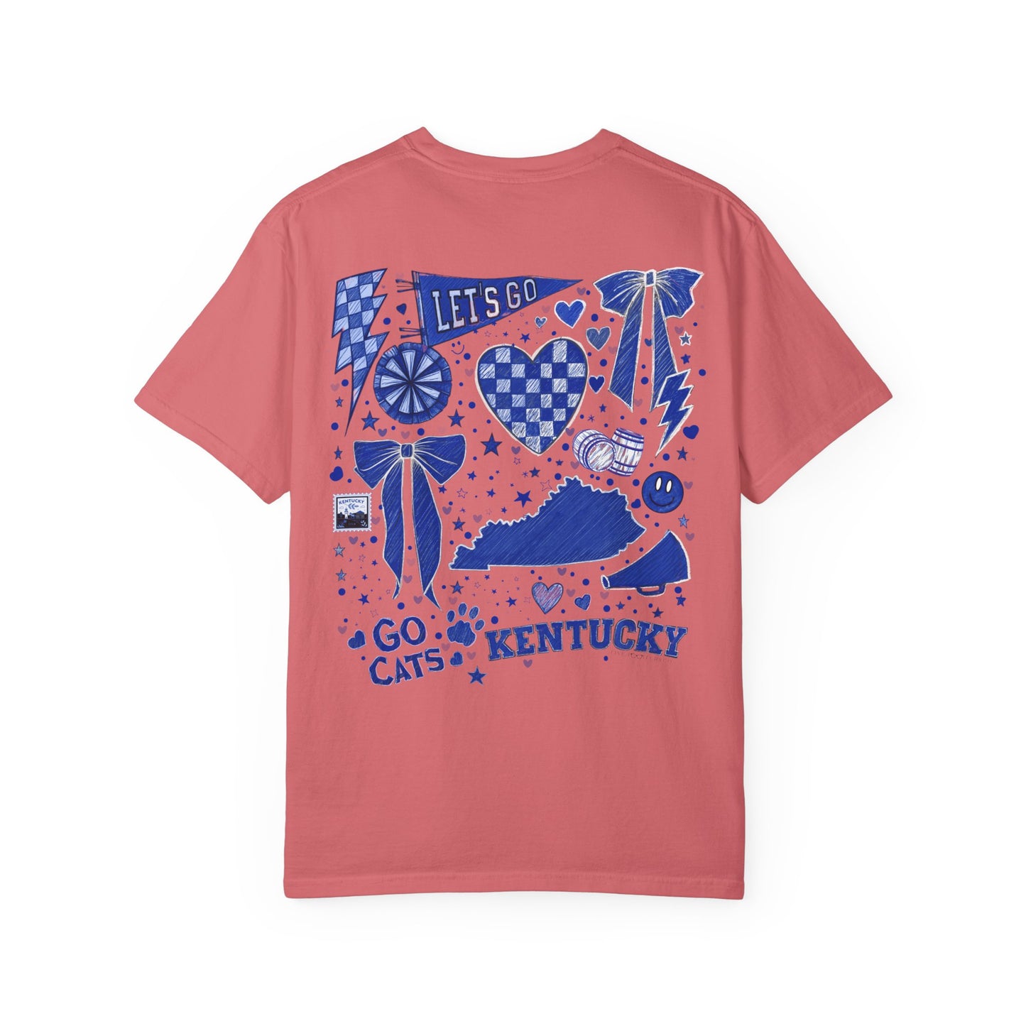 Kentucky Game Day Collage Tshirt | Cute Preppy Coquette