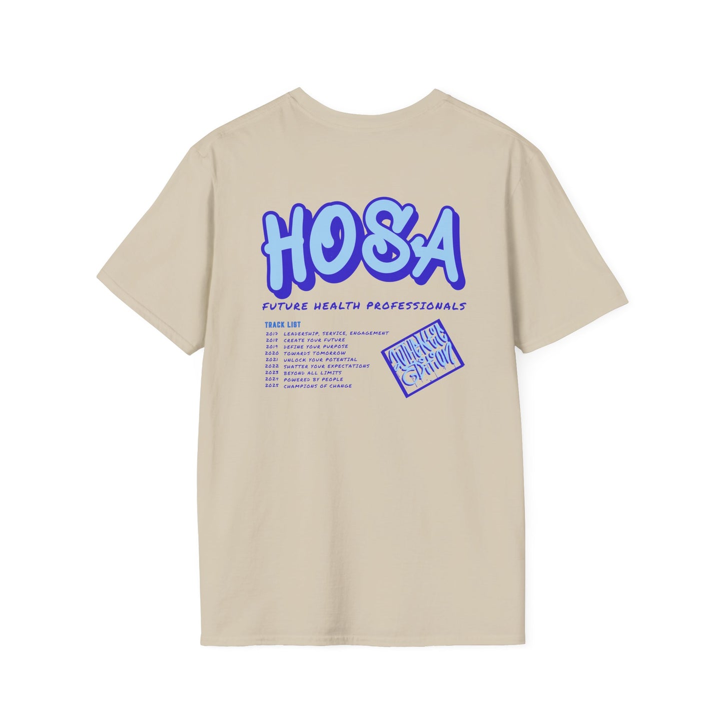 HOSA "Concert" Tee - Blue Font