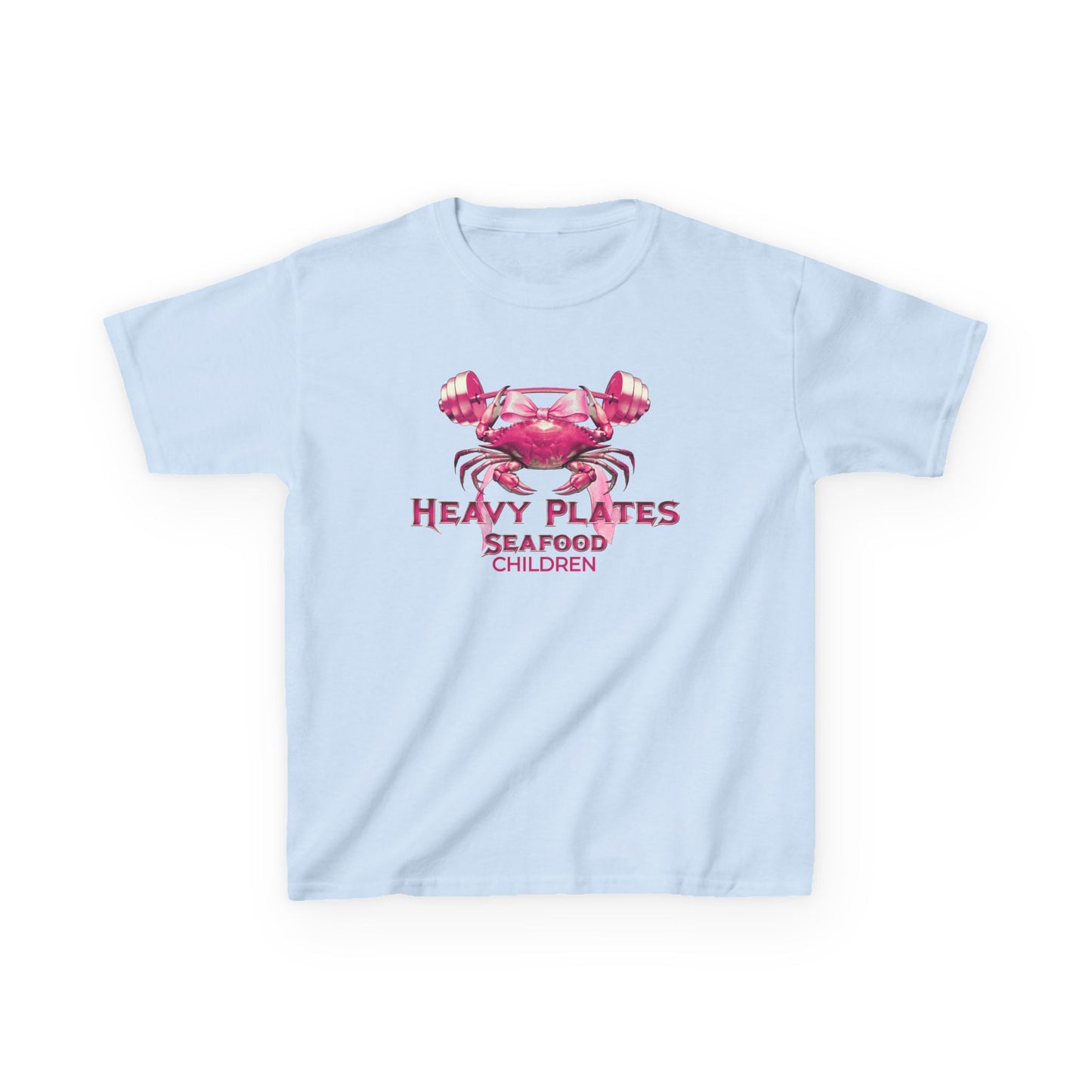 Heavy Plates Kids Bow Tshirt