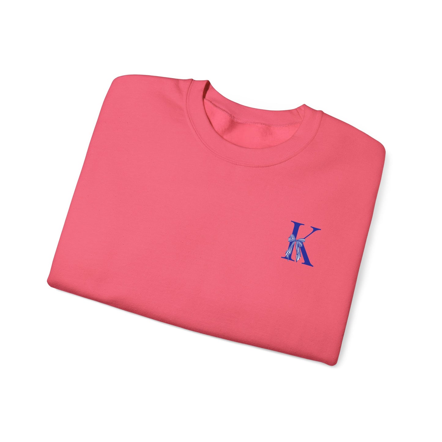 University of Kentucky Blue Striped Bow Back Crewneck