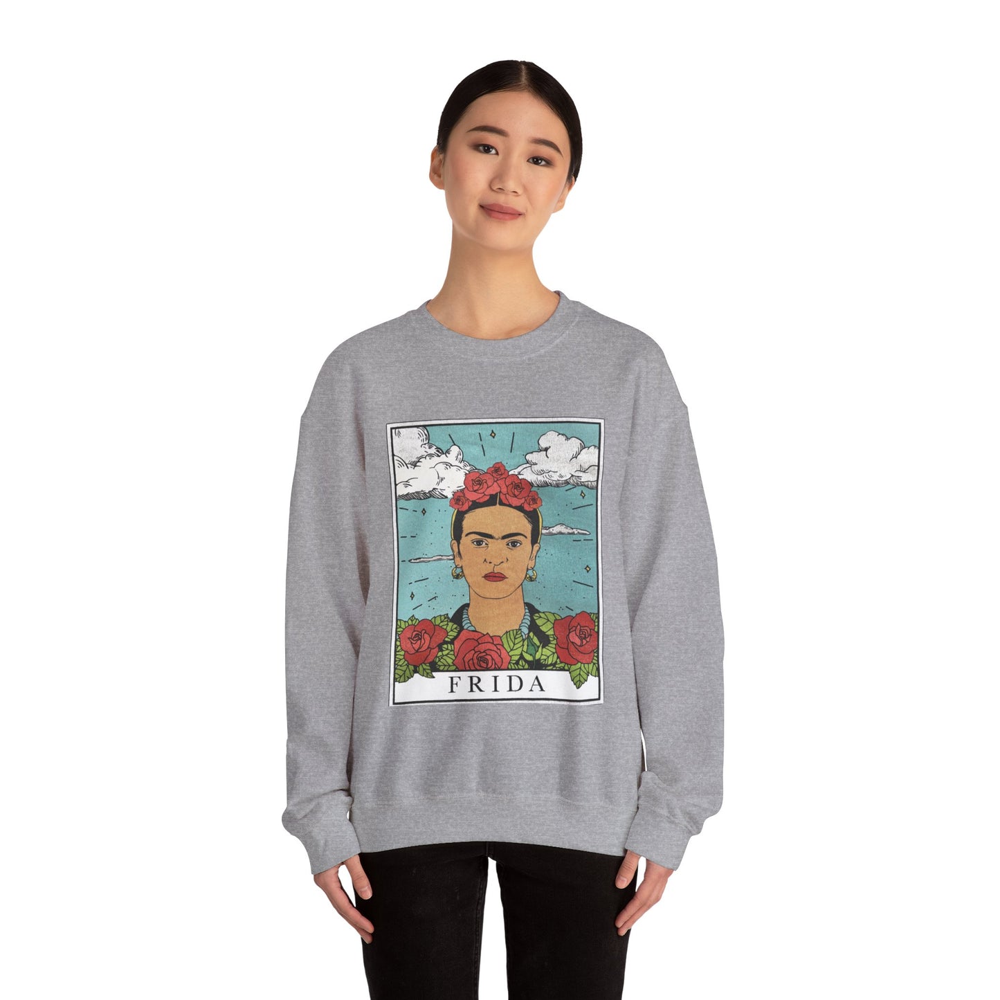 Frida Kahlo Portrait Crewneck