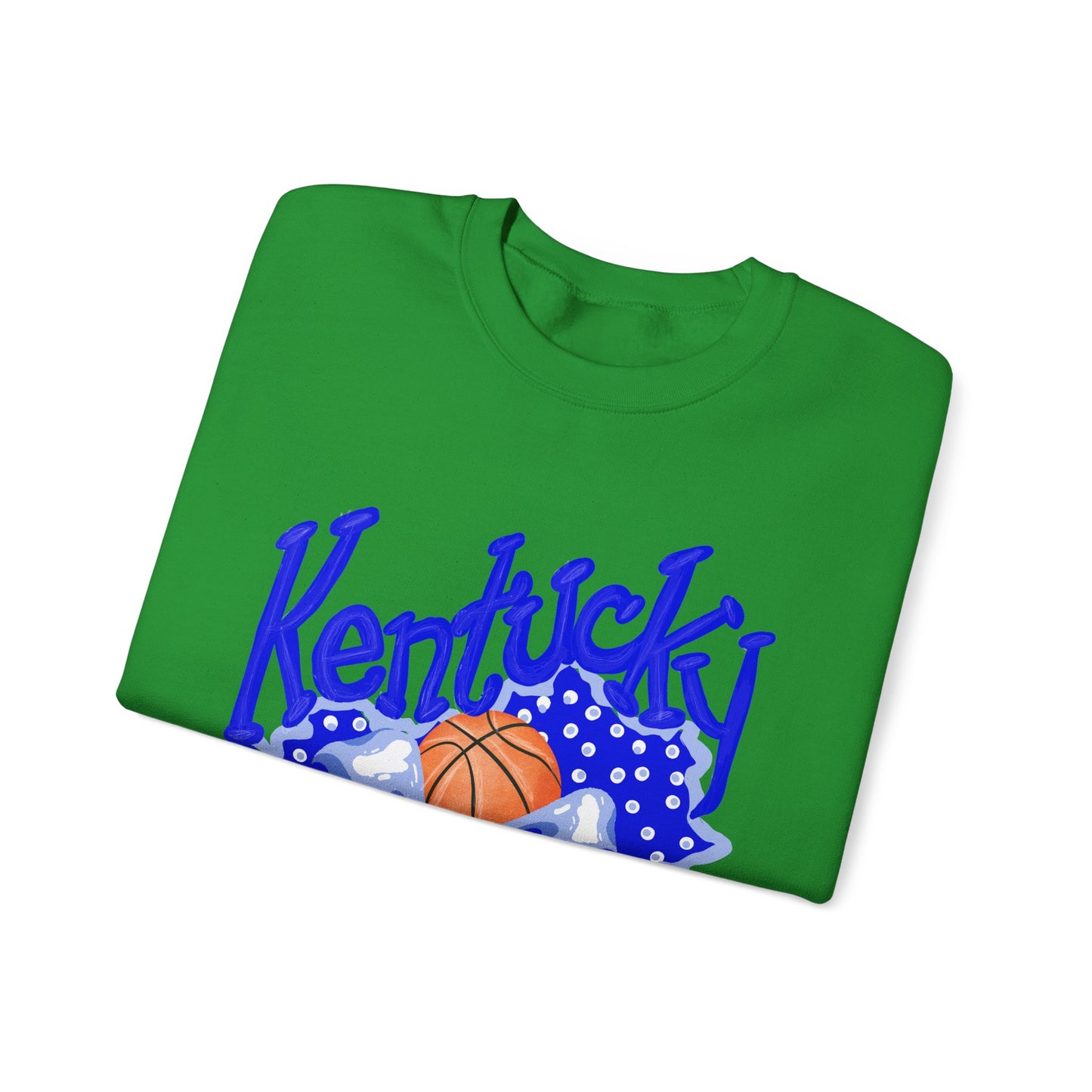 Basketball and Bows Kentucky Crewneck