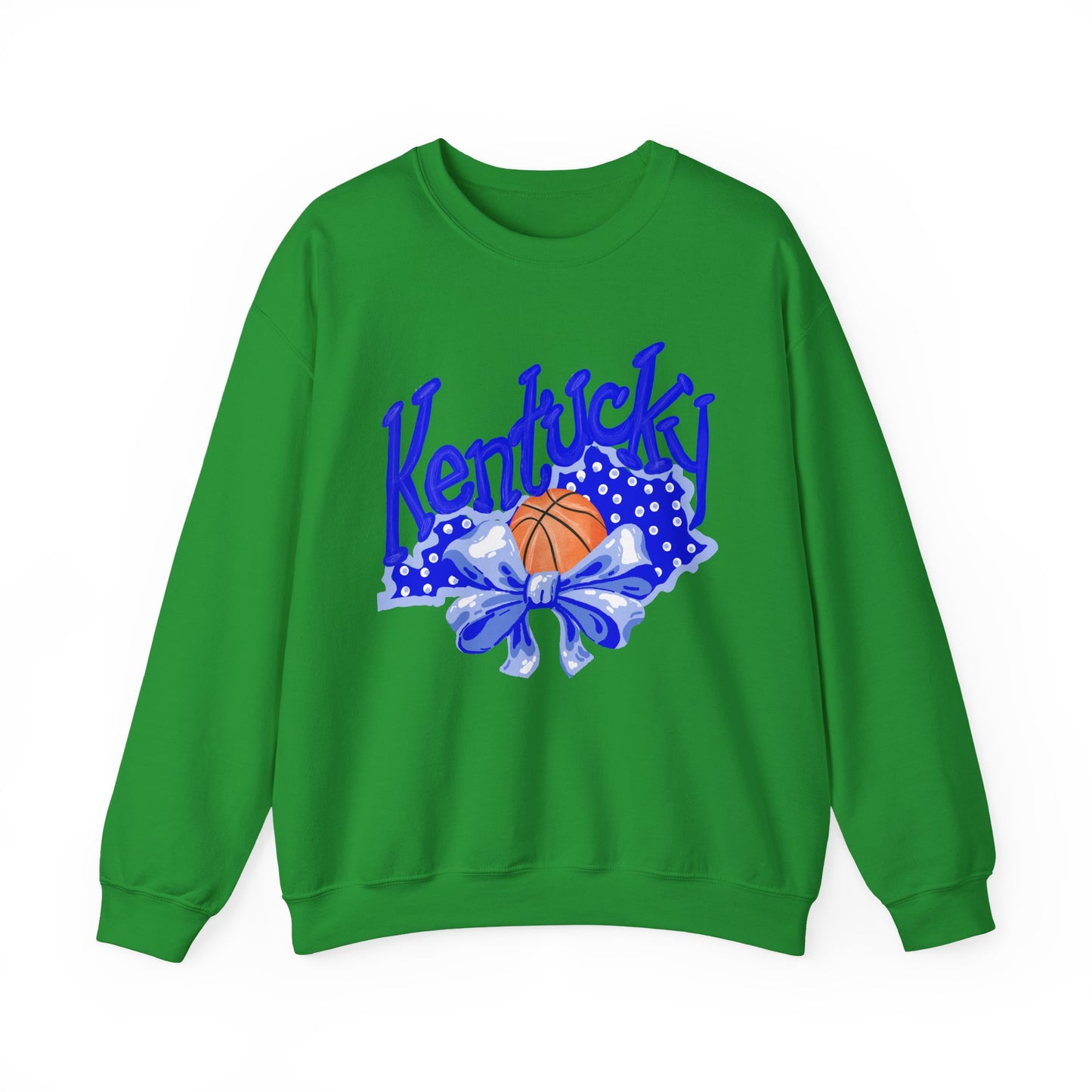 Basketball and Bows Kentucky Crewneck