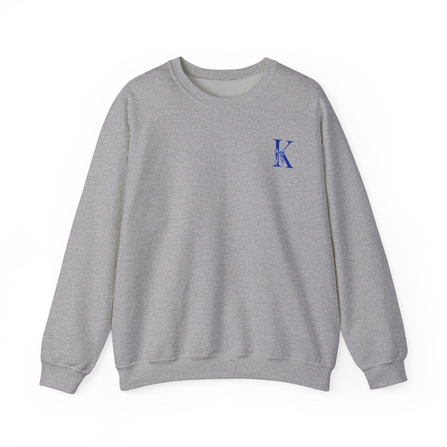 University of Kentucky Blue Striped Bow Back Crewneck