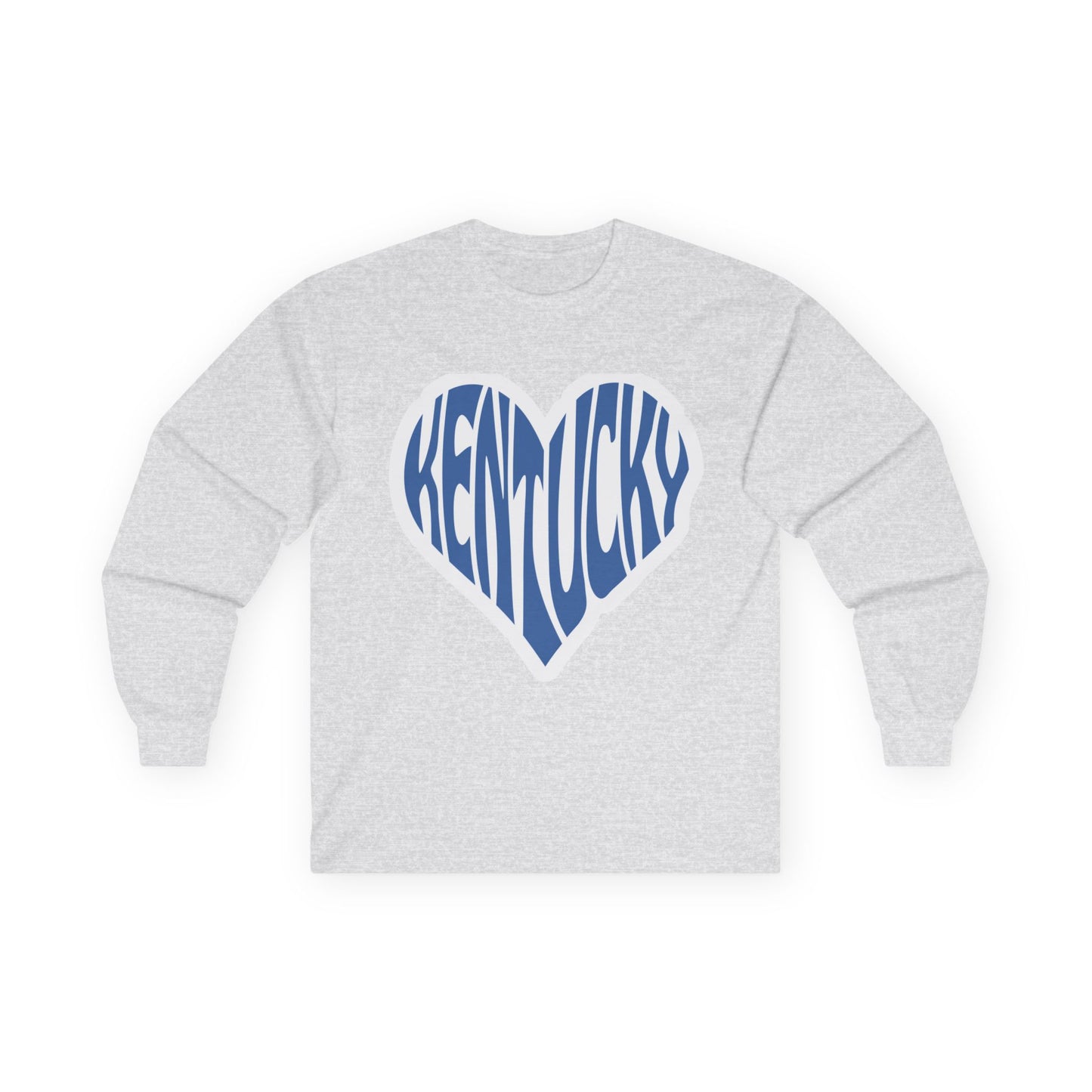 Kentucky Heart Long Sleeve Tee