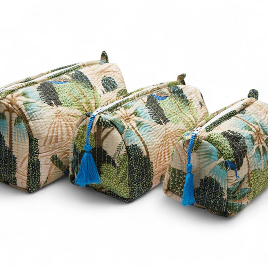 KIT DE 3 COSMETIQUERAS "DUBAI"