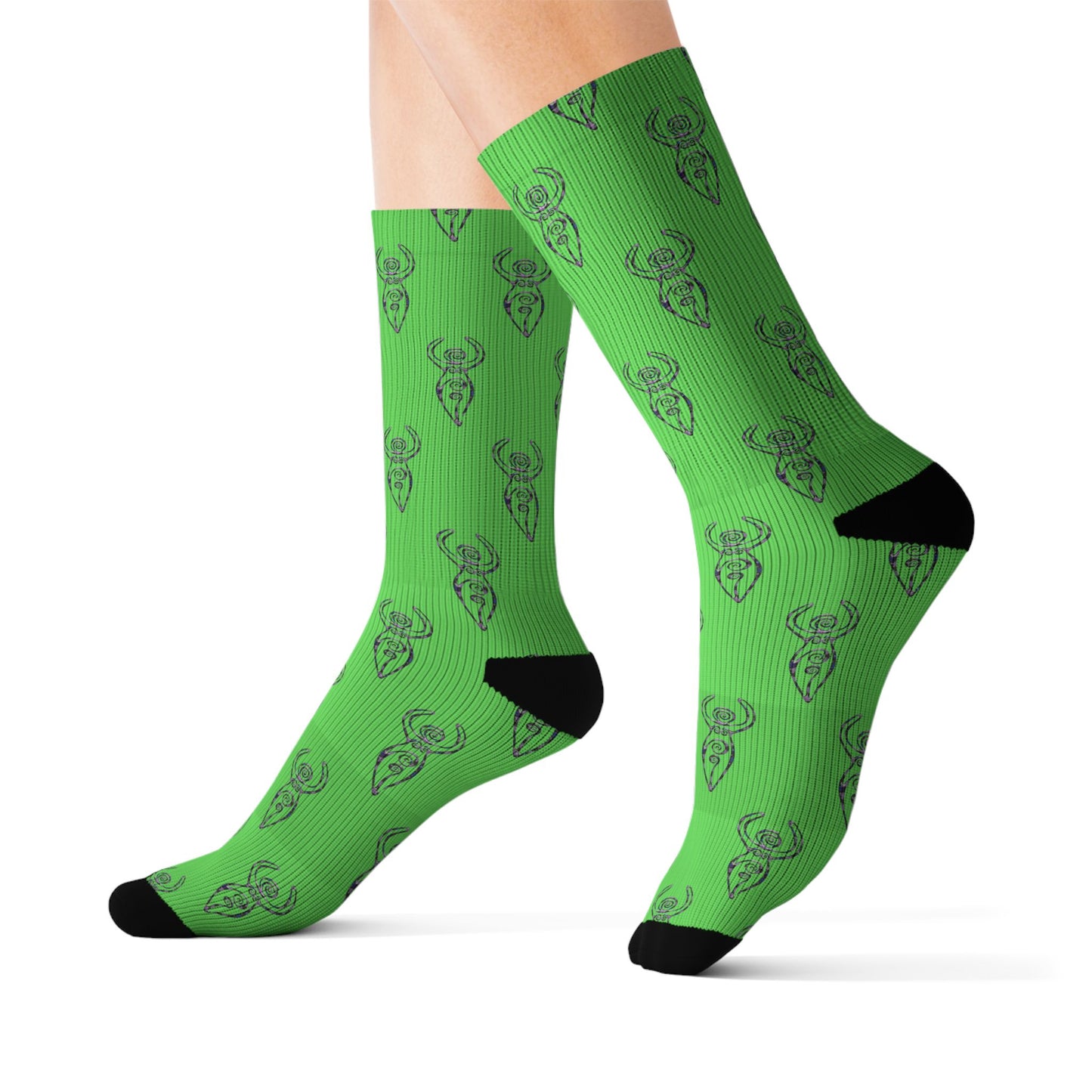 Goddess #1 Socks - All Over Print | Andi B. Designs