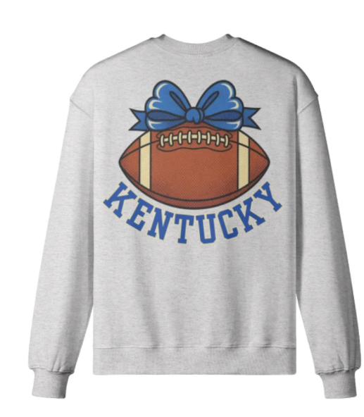 Kentucky Retro Football Crewneck Sweatshirt
