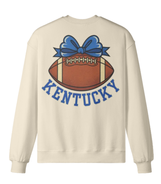 Kentucky Retro Football Crewneck Sweatshirt