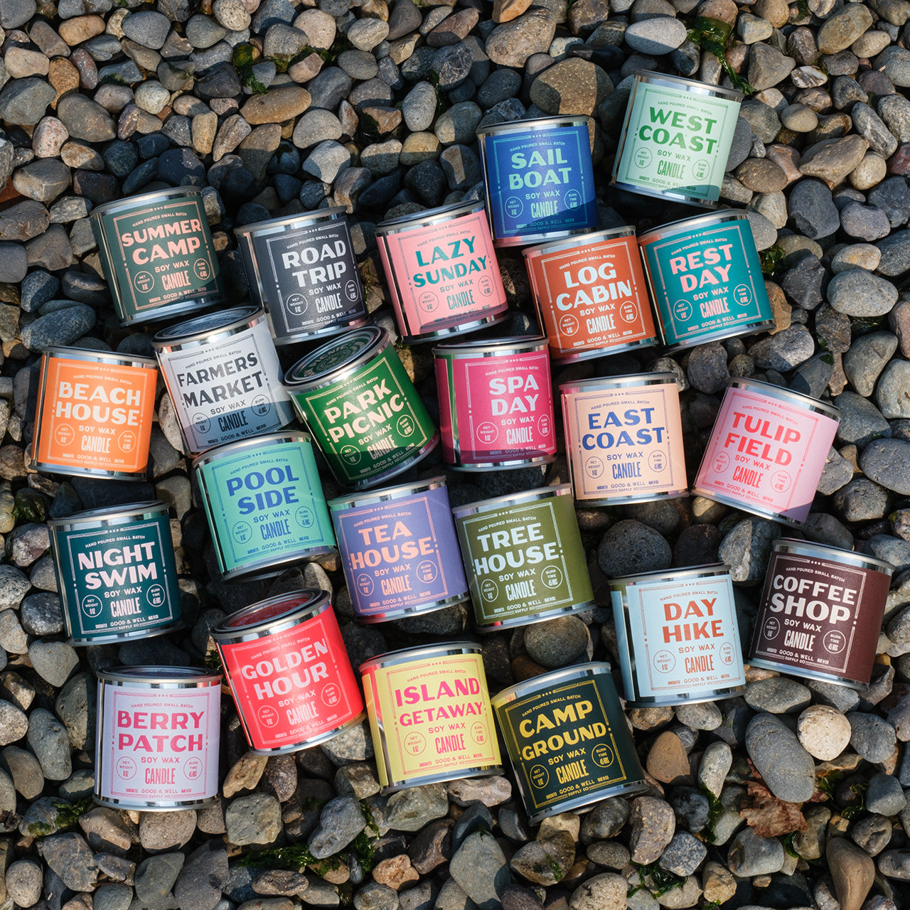 Sailboat Happy Place Candle