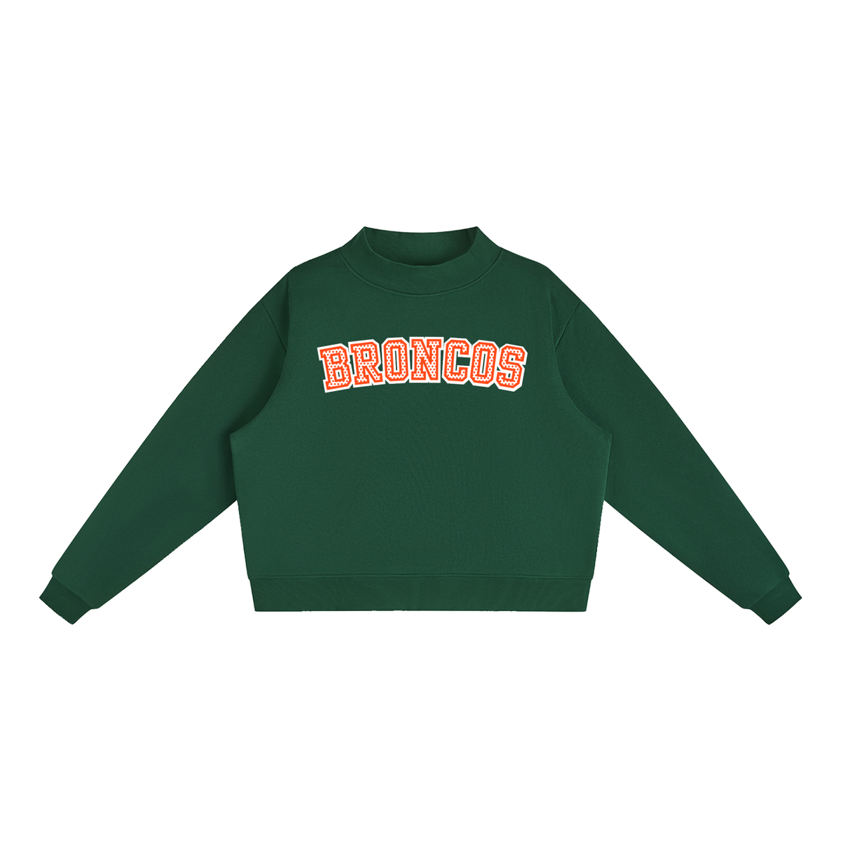 Broncos Mock Neck Sweatshirt