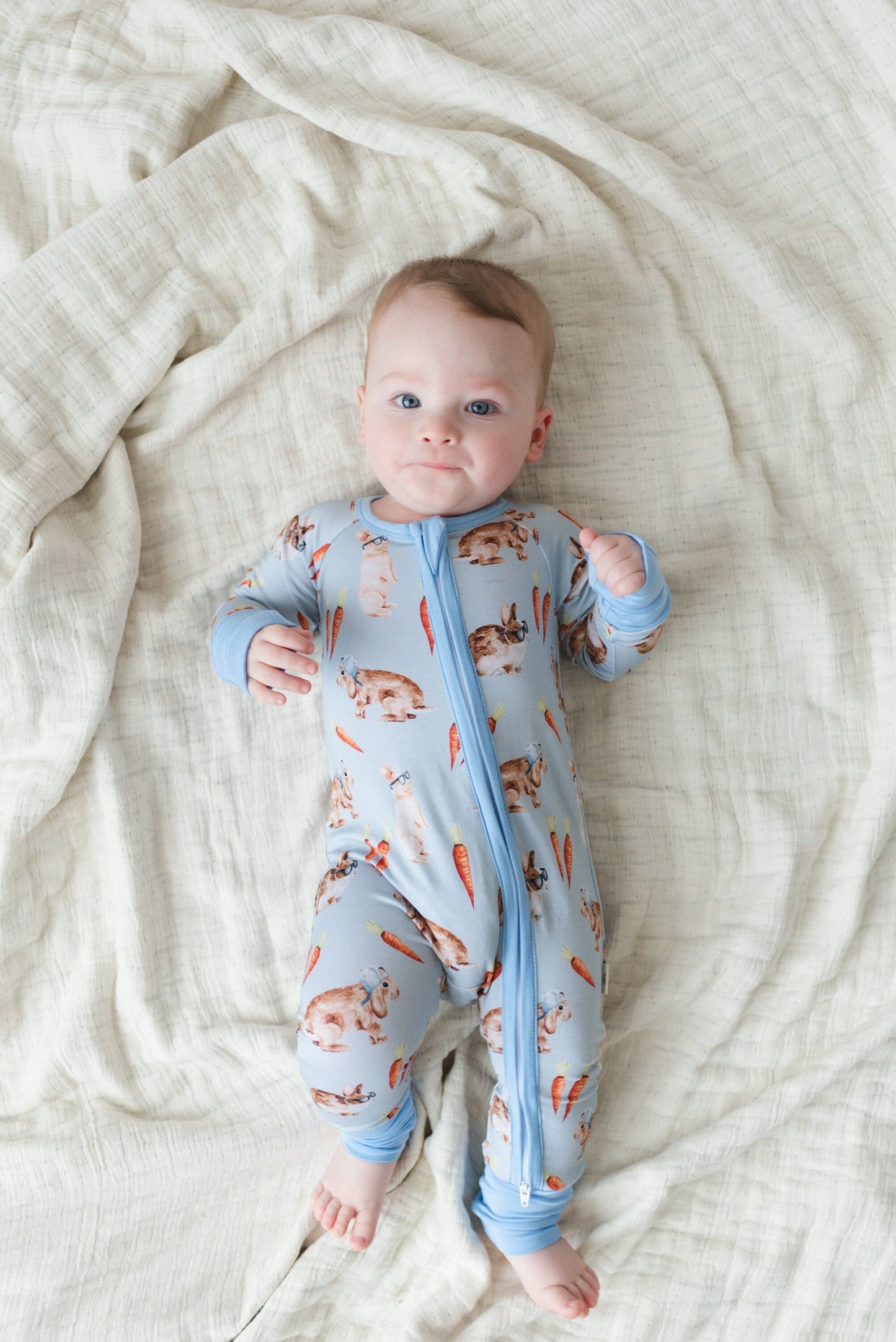 Hoppy Dudes Bamboo Zippy Pajamas