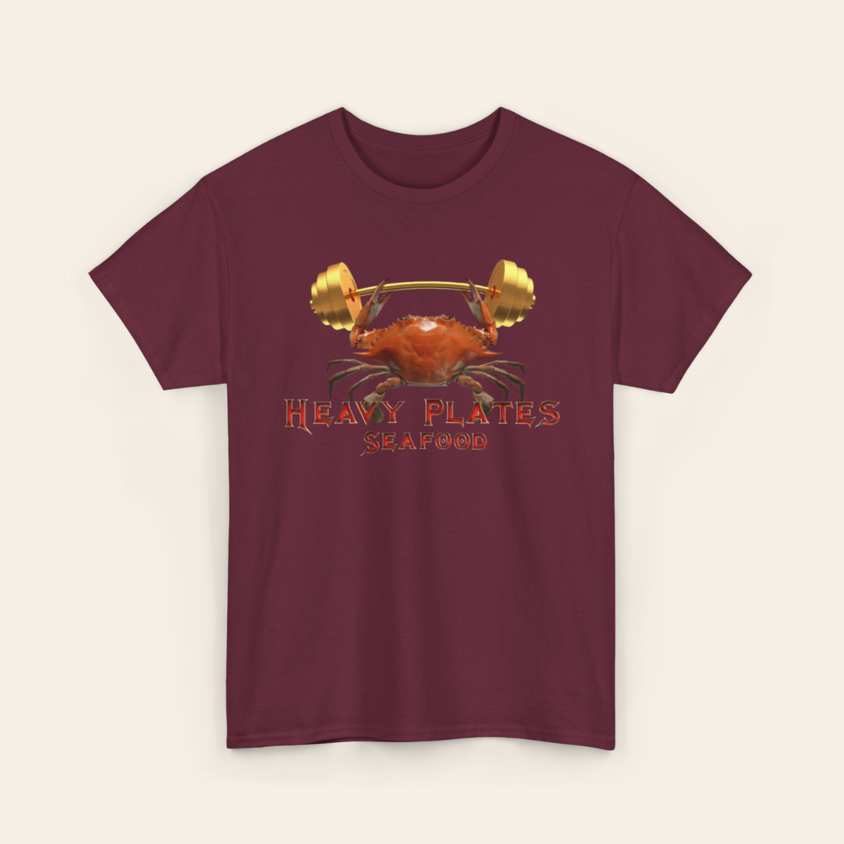Chet and Family Heavy Plates Seafood Tee